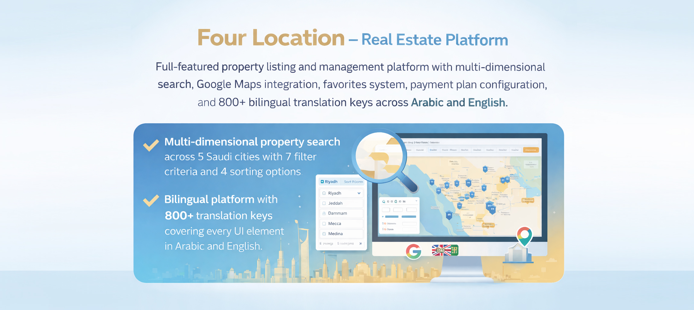 Four Location - Real Estate Platform