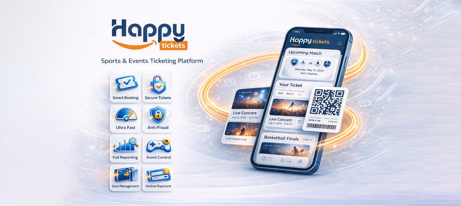 Happy Ticket - Sports & Events Ticketing Platform