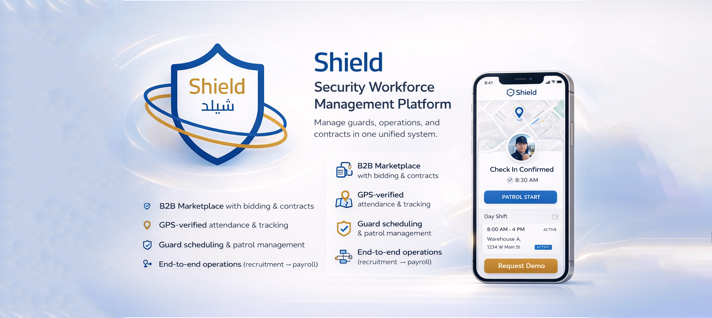 Shield - Security Workforce Management Platform