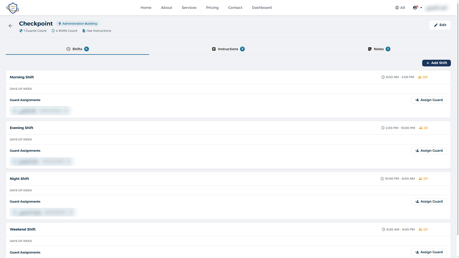 Shield - Security Workforce Management Platform: Screenshot 5