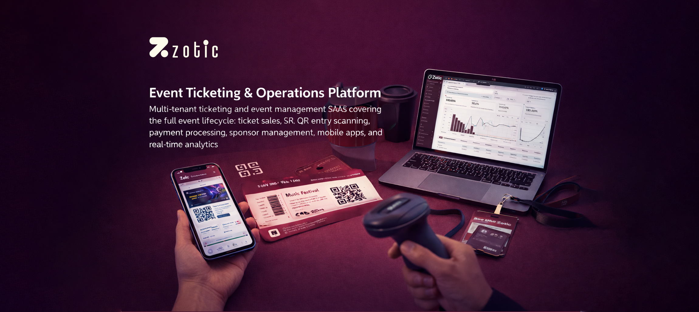 Zotic - Event Ticketing & Operations Platform